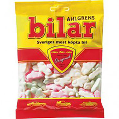 Ahlgrens bilar, Swedish candy at Cajutan in Bangkok