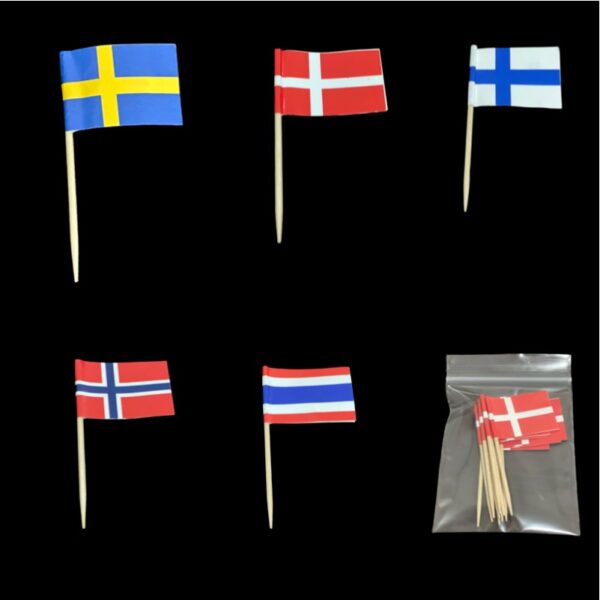 Toothpick Flags